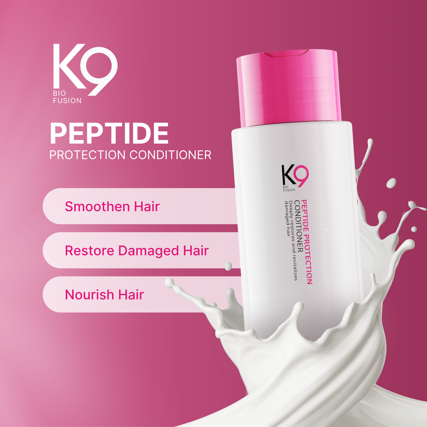 K9 Biofusion Conditioner for Dry and Damaged Hair