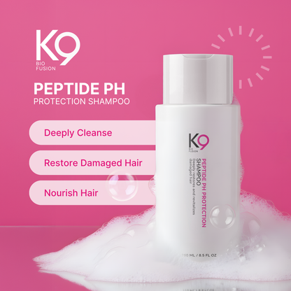 K9 Biofusion Peptide pH shampoo for color protection