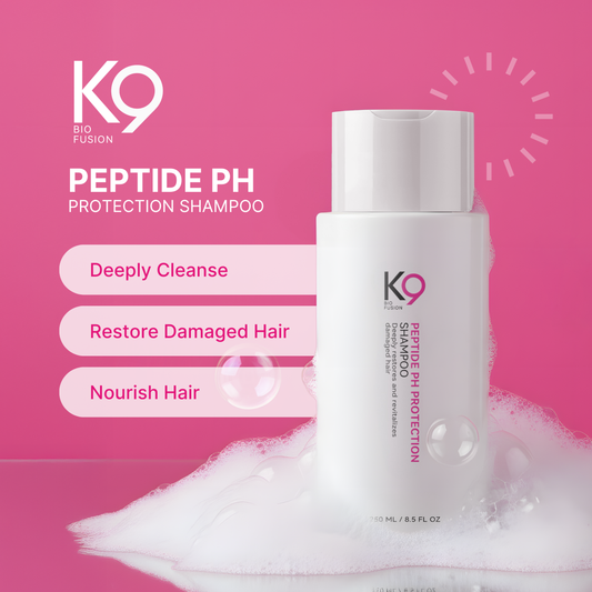 K9 Biofusion Peptide pH shampoo for color protection